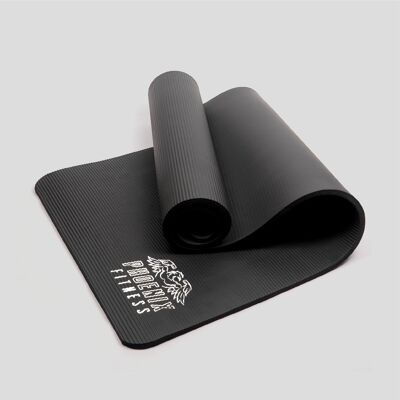 NBR Fitness Mat  Black