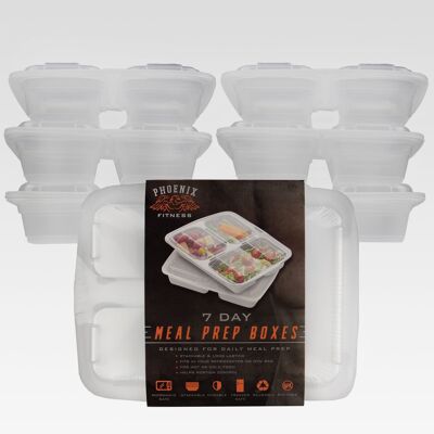 Bento 7 Day Meal Prep Containers