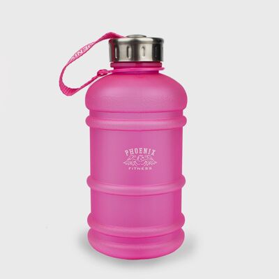Botella de agua de hidratación de bebidas 1L rosa