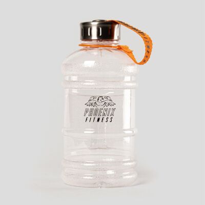 Botella de agua de hidratación de bebidas de 1 litro transparente