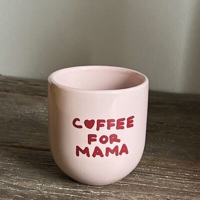 Tazza Sisi fatta a mano, caffè per la mamma