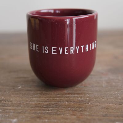 Coffee Sisi mug, She is everything