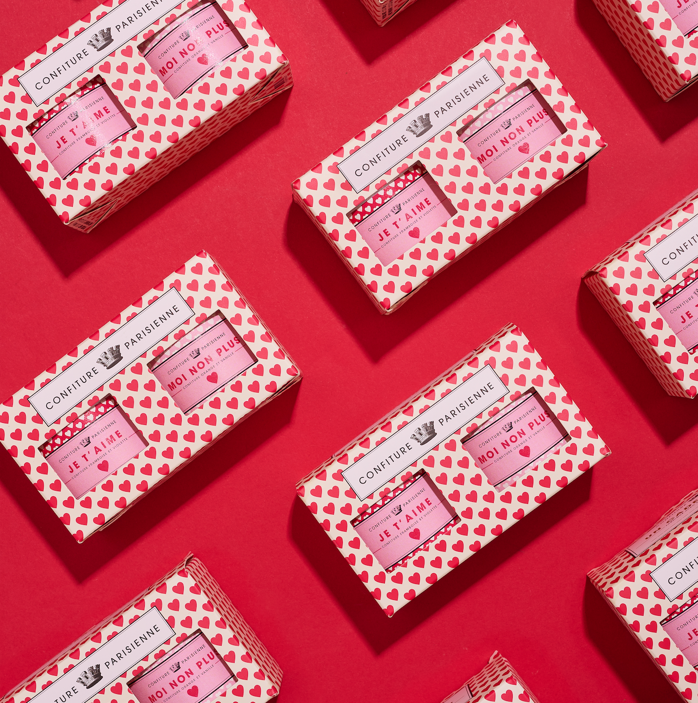 Coffret 2 confiture " Je t'aime moi non plus"