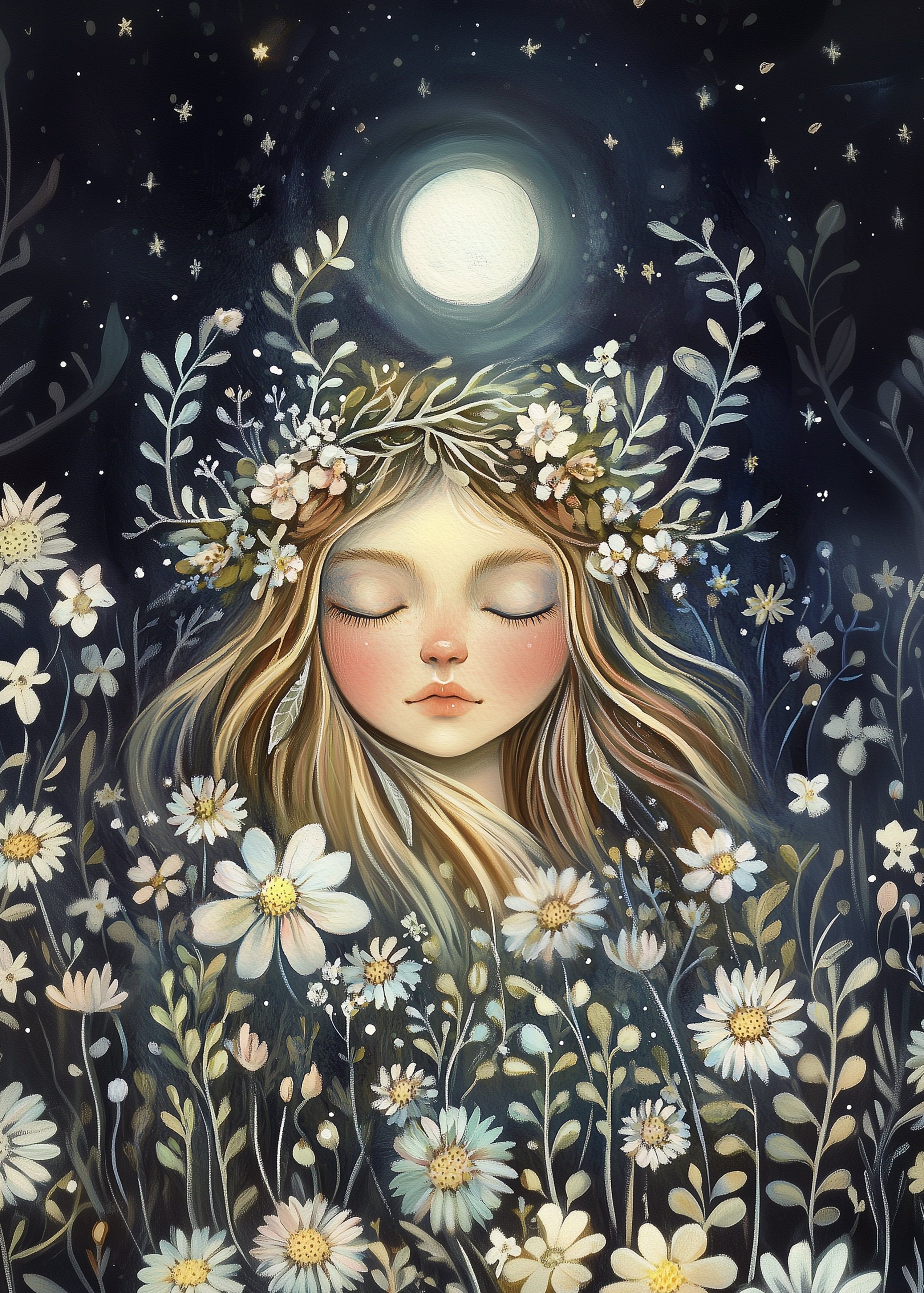 Magia Imbolc: Chica | Frivolidades de tarjetas