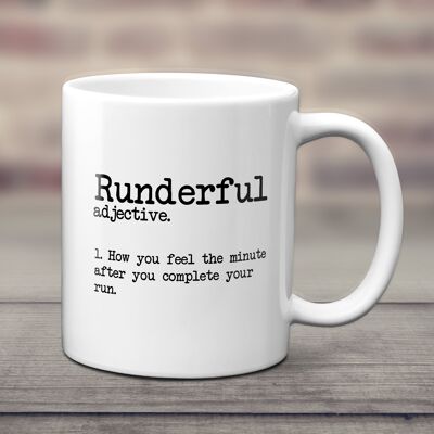 Taza Diccionario Runderful Running