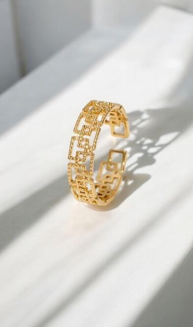 Ring Ivona vergoldet