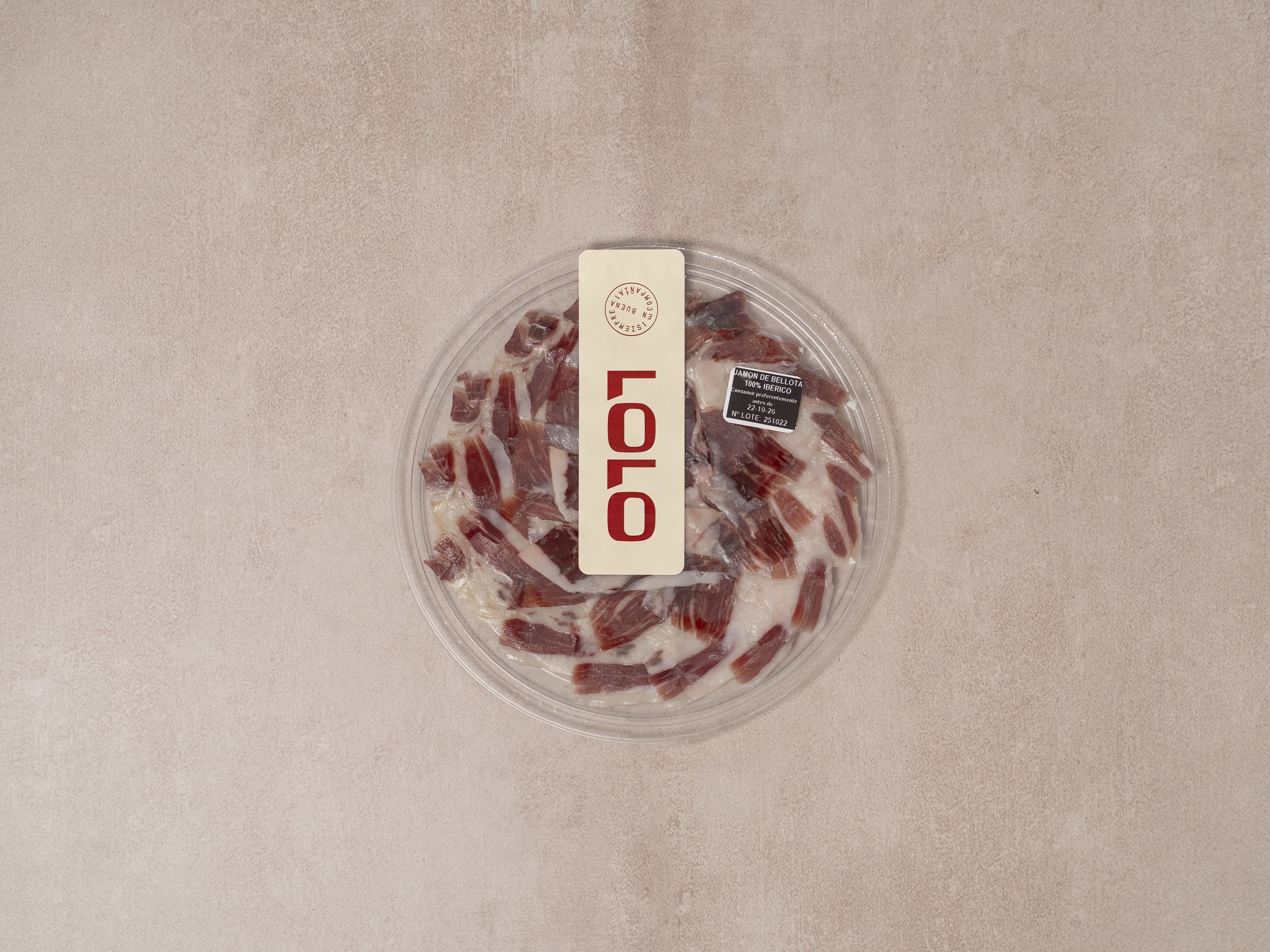 Prosciutto iberico di ghianda 100% - Pata Negra - Piatto - 80 g