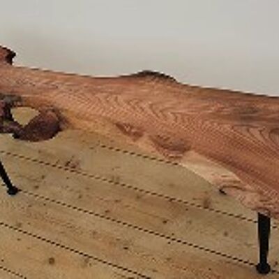 Elm Burr Table