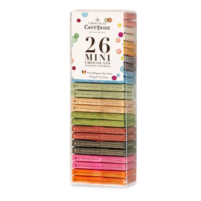 Réglette 26 mini-compresse assortite