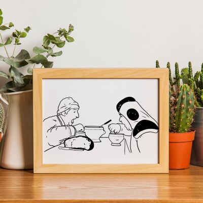 Poster di zuppa di cavolo