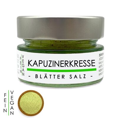 Kapuzinerkresse Blätter Salz 80g