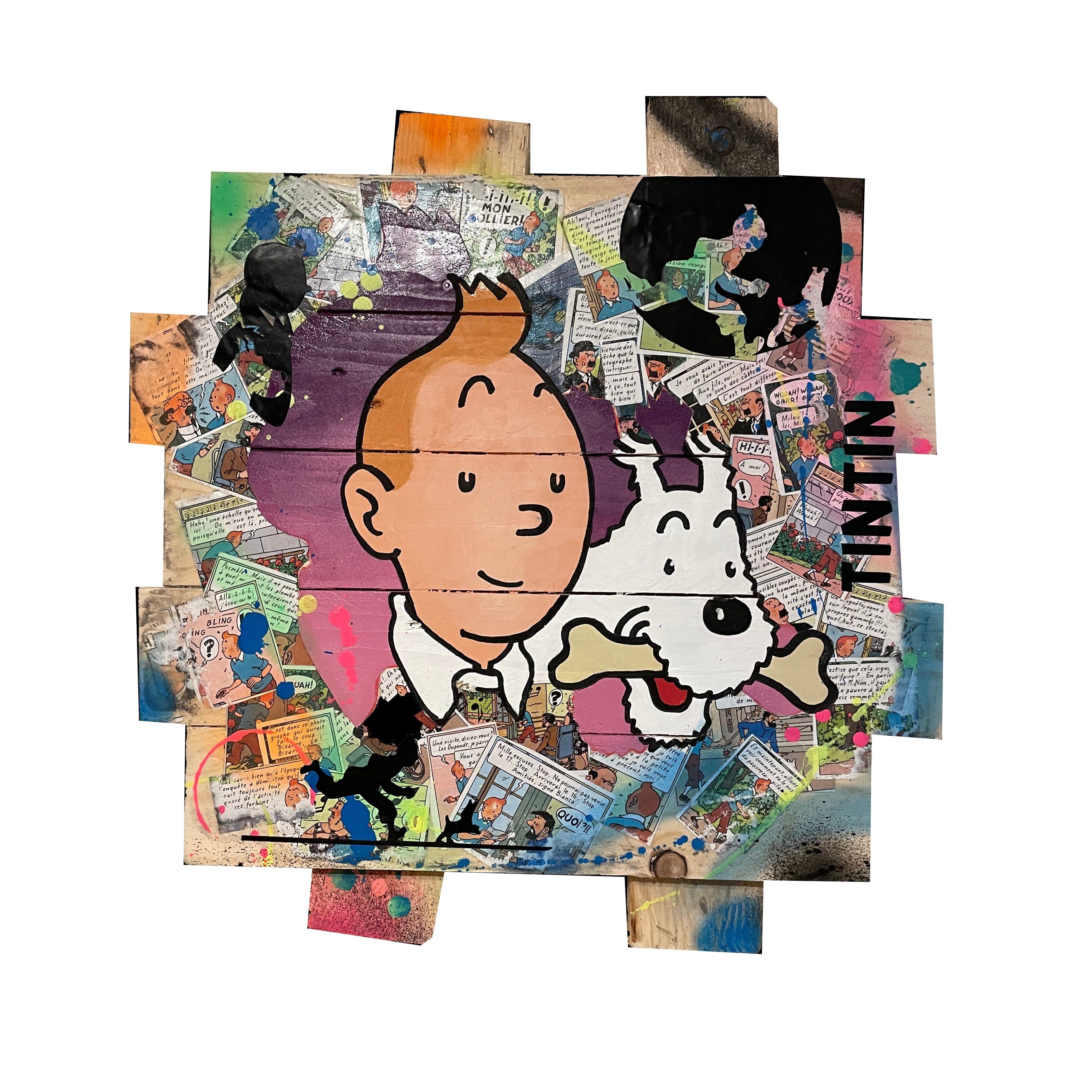 Dipingere Tintin e Nevoso 2