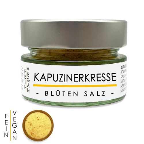 Kapuzinerkresse Blüten Salz 80g