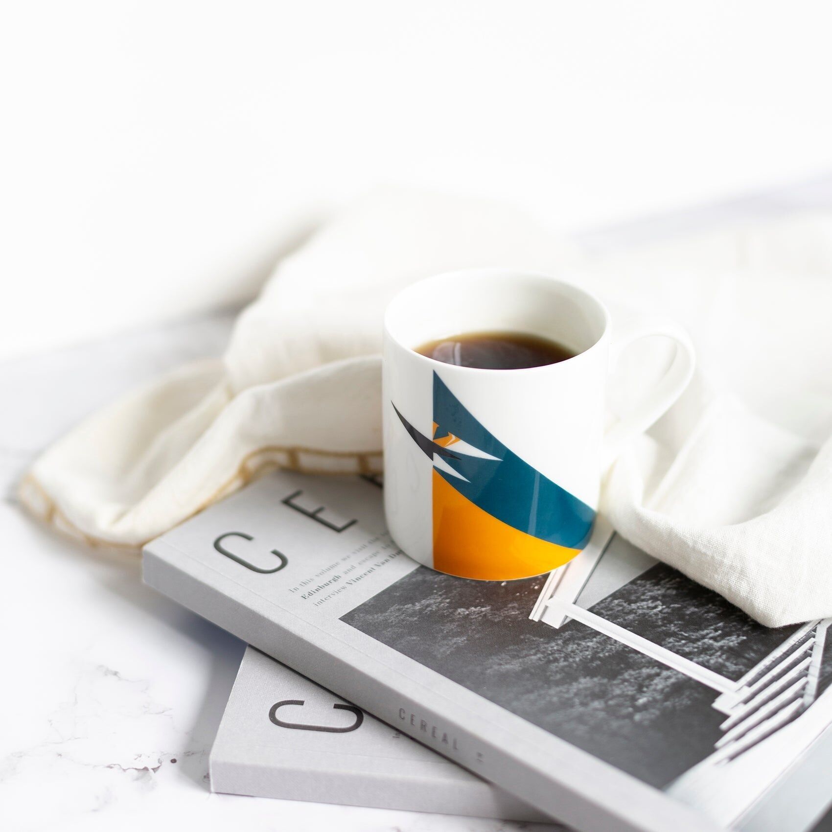 Tazza Uccello - Martin Pescatore