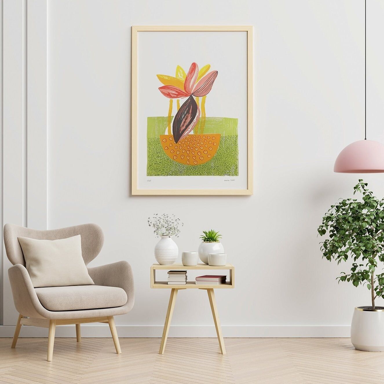 Stampa di piante - Grande succulenta 2