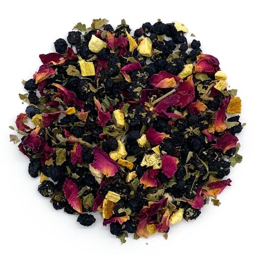 Blueberry & Rose - 70g für 35 Tassen