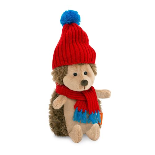 Plush toy, Collection Life Prickle the Hedgehog in red hat (18cm)