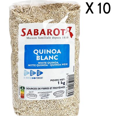Quinoa Bianca - 10 Sacchi da 1kg - Sabarot