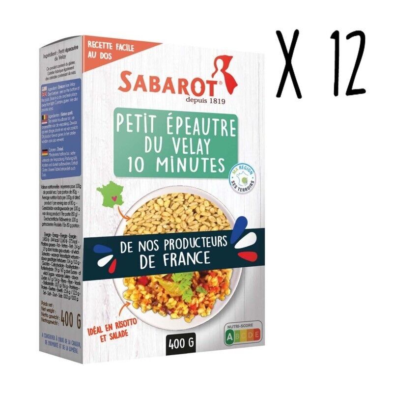 Kleiner Dinkel aus Velay 10min - 12 Kisten à 400g - Sabarot