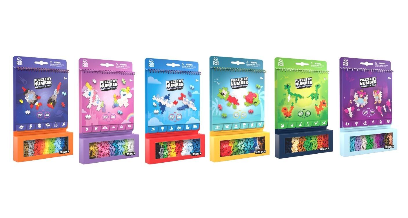 Block 12 Aktivitäten 125 Teile - PLUS PLUS