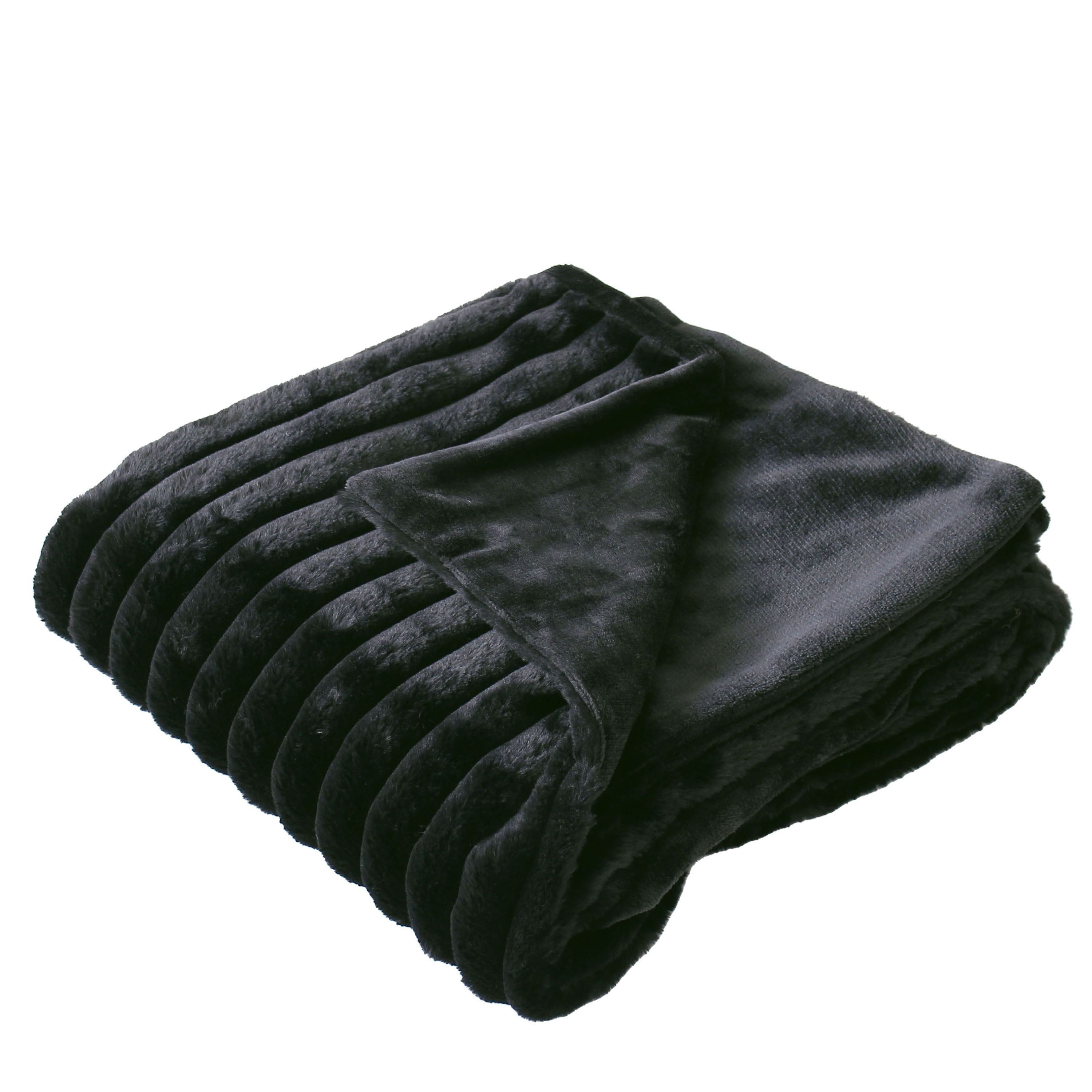 Kunstfelldecke, Flanellfutter, 180 x 220 cm, Matisse-Kollektion