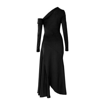 Melrose Robe Classique Noir 3