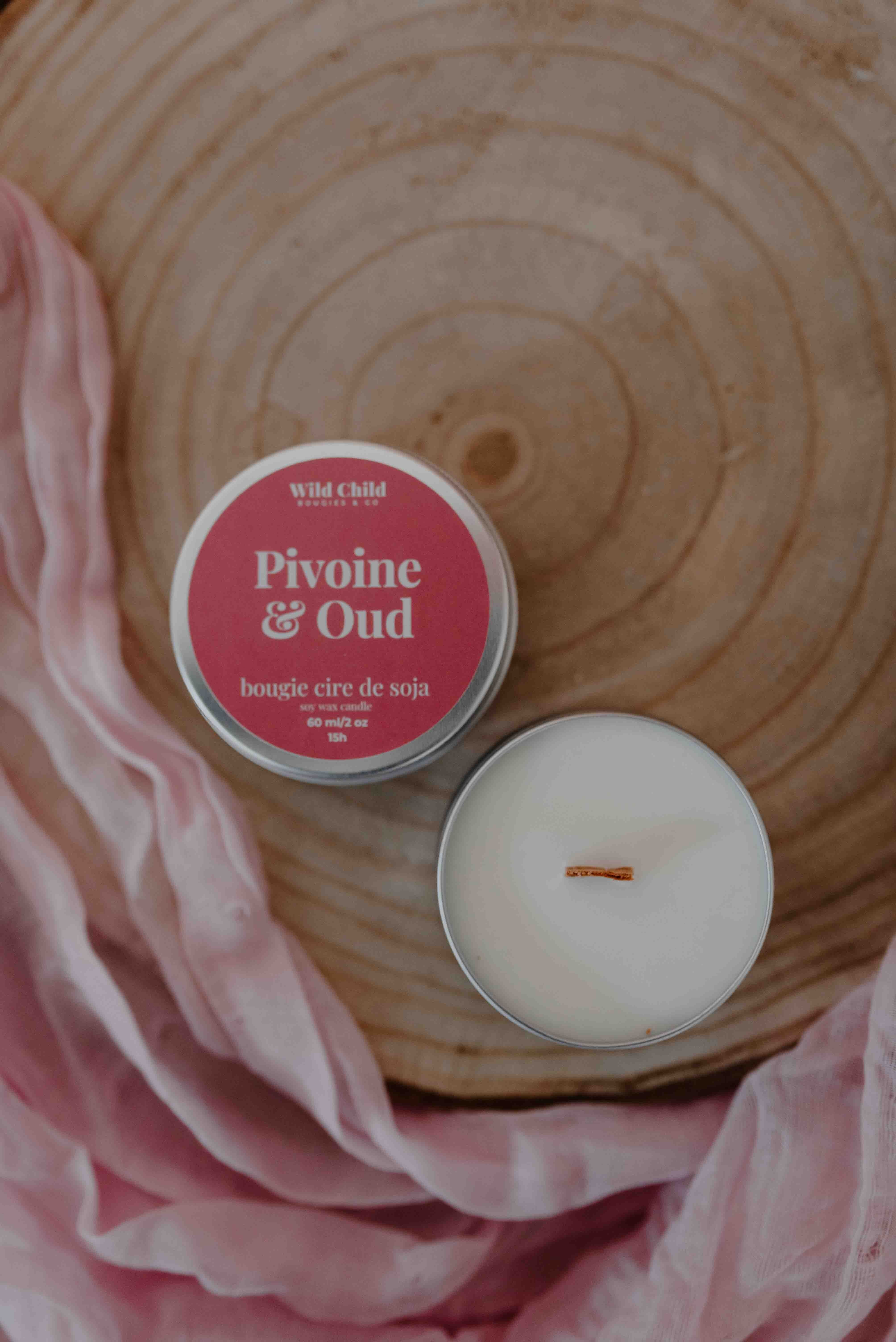 "Peony & Oud" Valentine's Day Candle - 3 p.m.