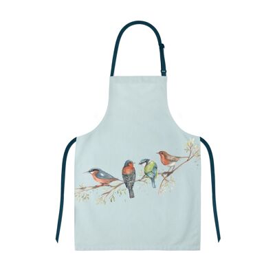 Grembiule dal design britannico con uccelli The Lookout
