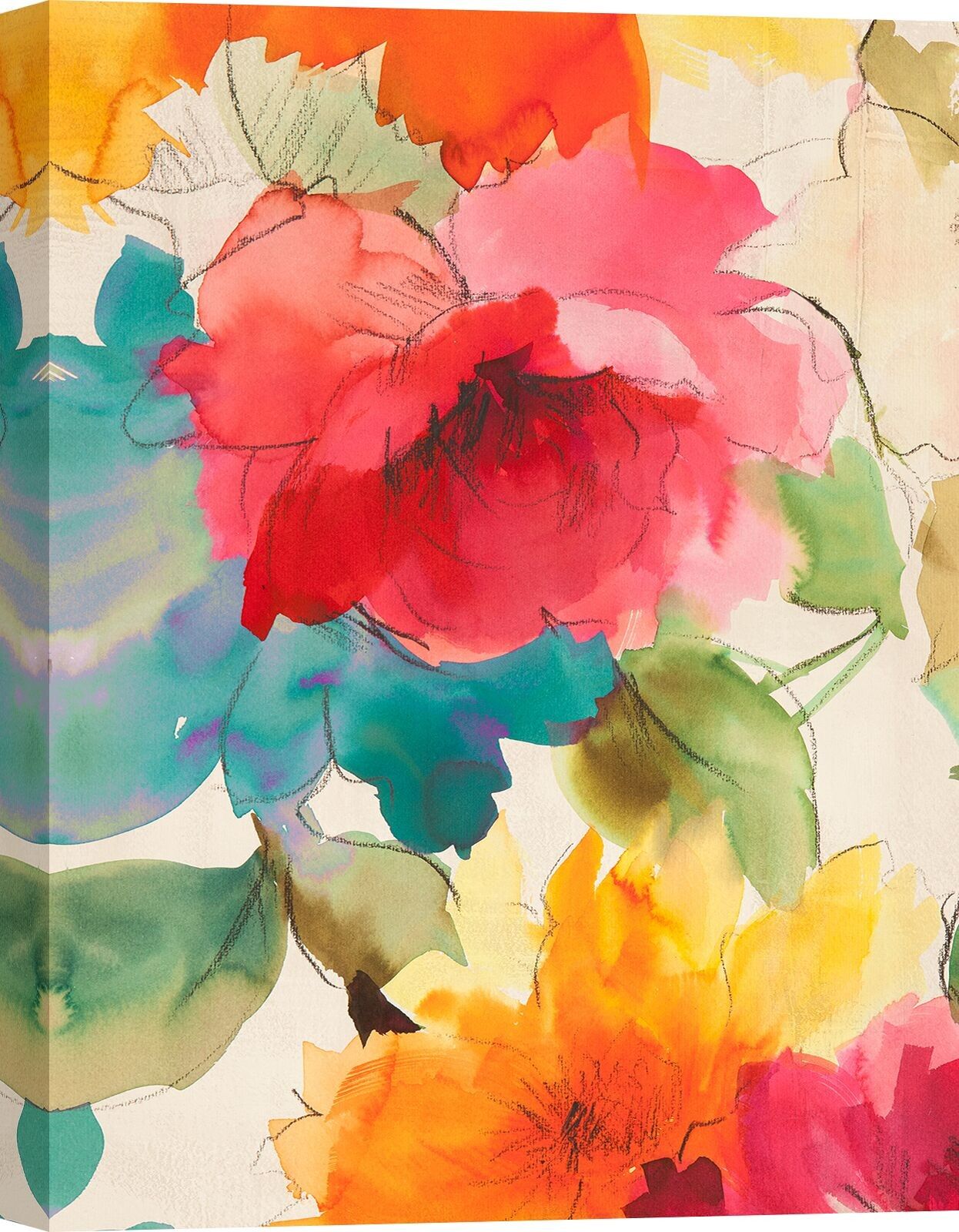 Canvas print: Kelly Parr Harmonic Spring I