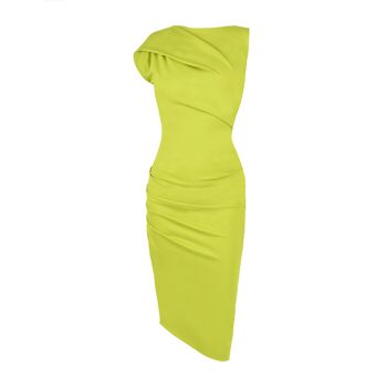 ROBE DALLAS VERT LIME 2