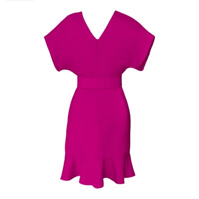 Mariposa dress pink magenta