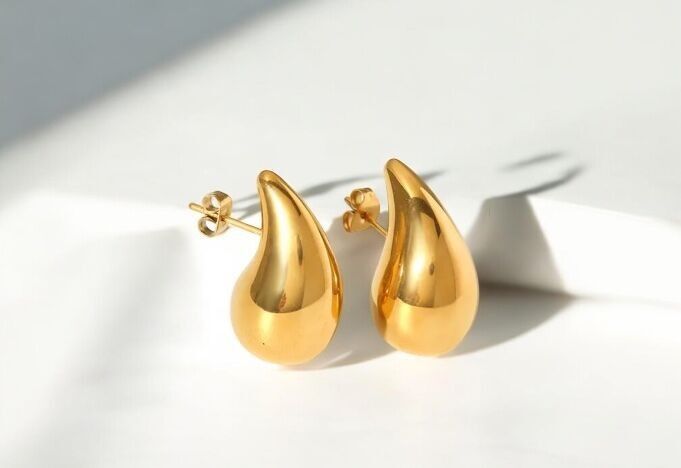 Earrings Isidora gold plated