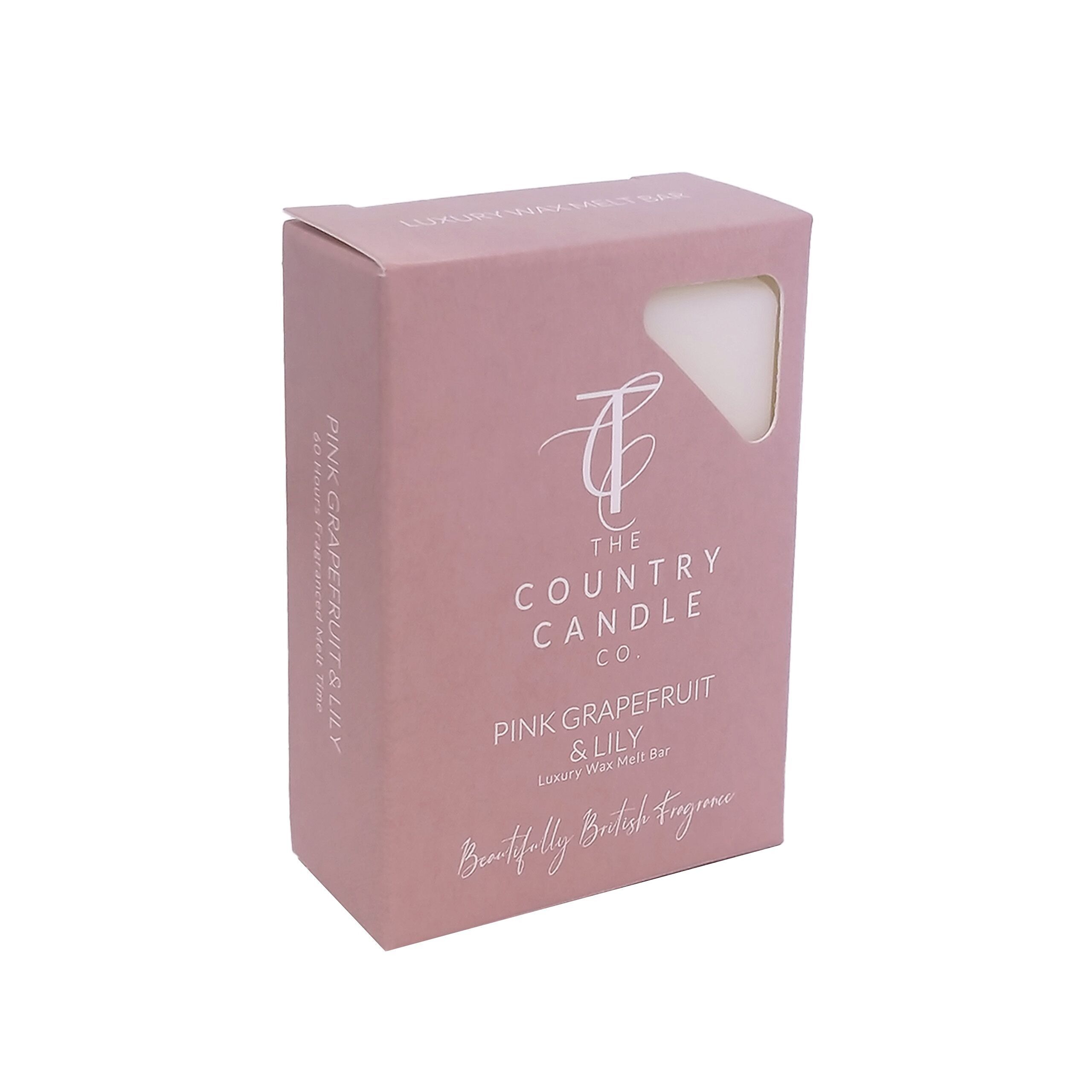 PASTELLI - Pompelmo rosa e giglio Cera da sciogliere 60 ore