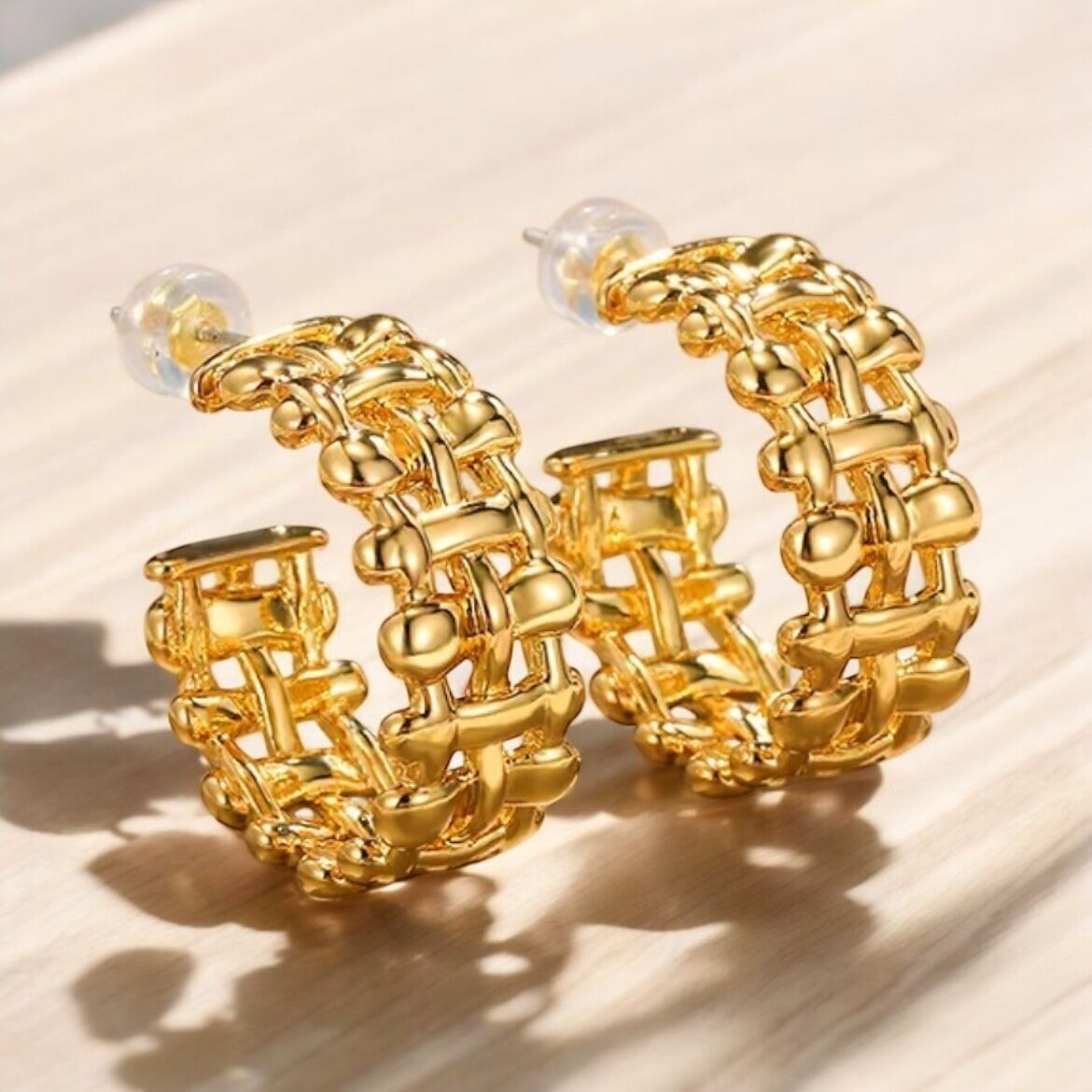 Ottavia gold plated earrings