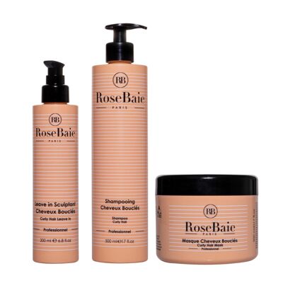 TRIO CHEVEUX BOUCLÉS