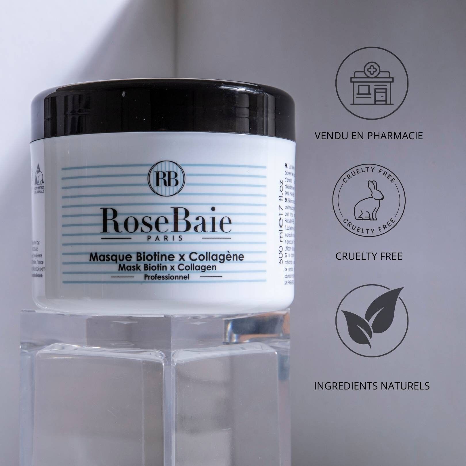 MASQUE BIOTINE POUSSE & CHUTE DES CHEVEUX