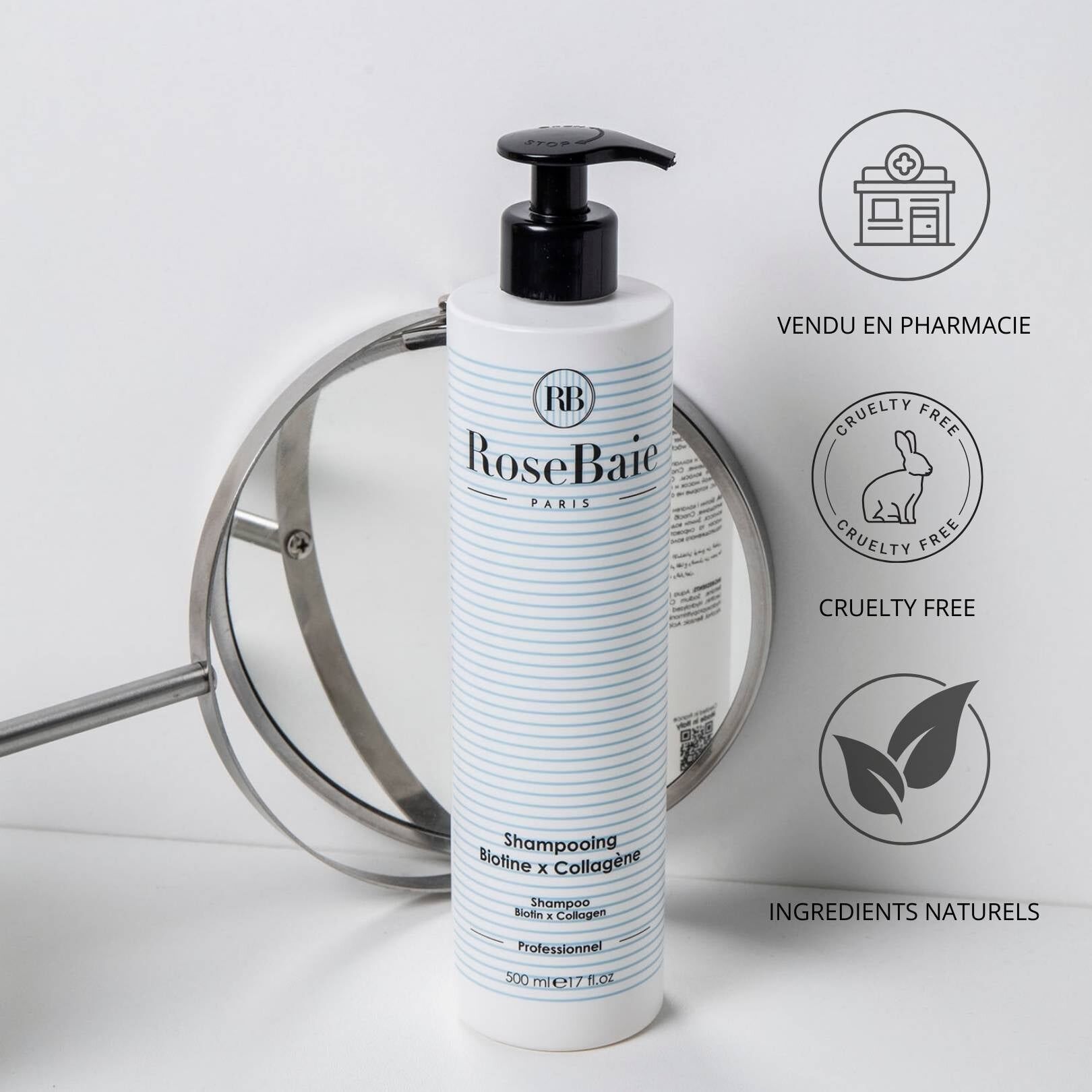 SHAMPOING BIOTINE POUSSE & CHUTE DES CHEVEUX