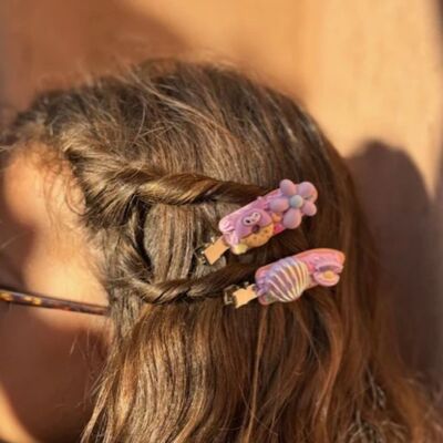 KIT FAI DA TE PER FERMAGLI PER CAPELLI KAWAII - CONFEZIONE DA 6