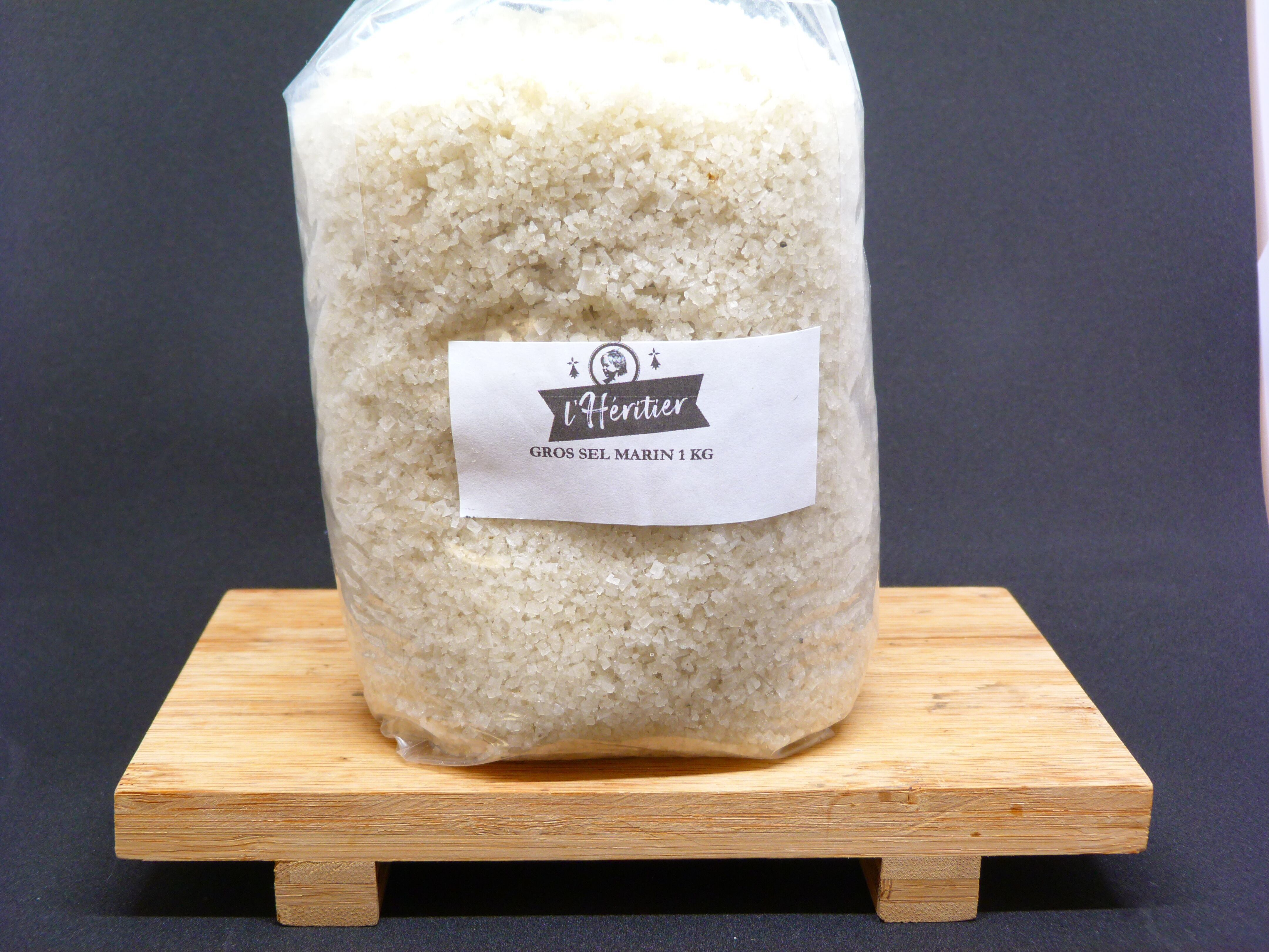 Gros sel marin fin moulu 1kg