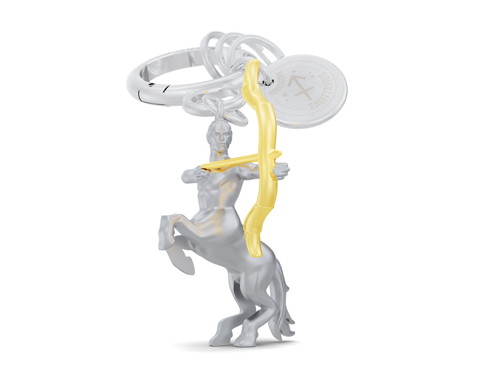 Portachiavi con segno zodiacale - METALMORPHOSE