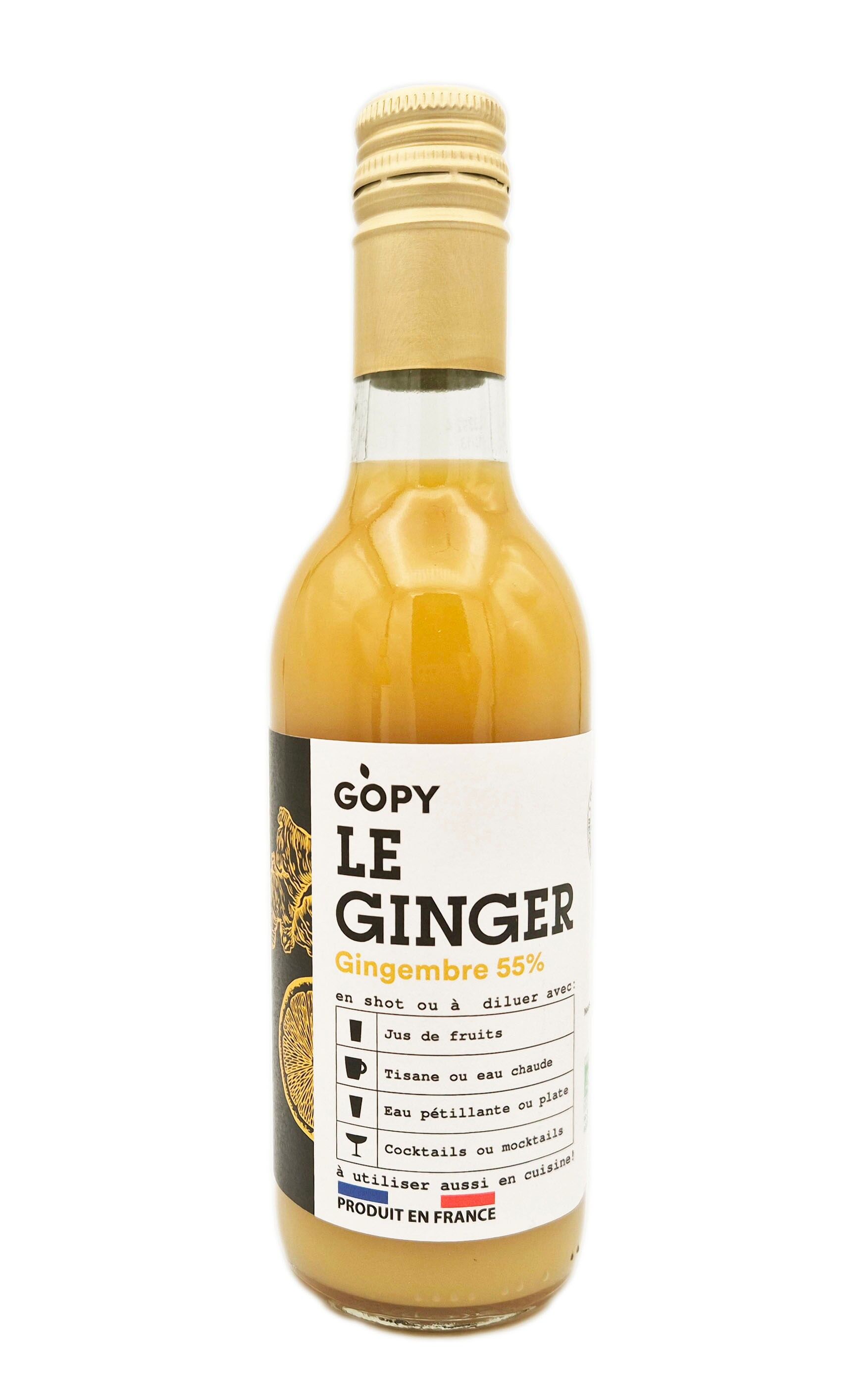 Zenzero Classico - Gopy - Concentrato di Zenzero - 240 ML