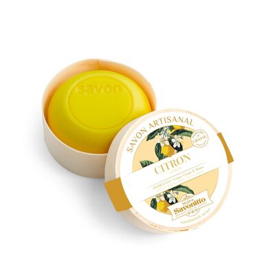 NOVITÀ✨ Sapone al Limone in scatola di legno 100g