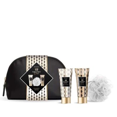 Set regalo Harlequeen con trousse per cosmetici