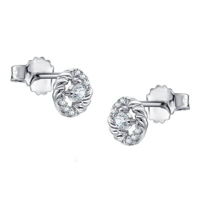 Halo Stud Earrings