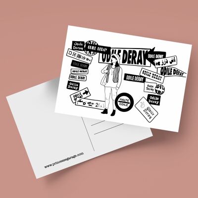 Postal Colección Cine La Ciudad del Miedo