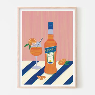 Impression d'art Aperol Spritz