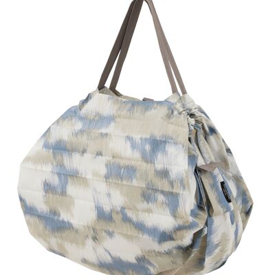 Borsa shopping giapponese compatta Shupatto taglia M - Floating Clouds
