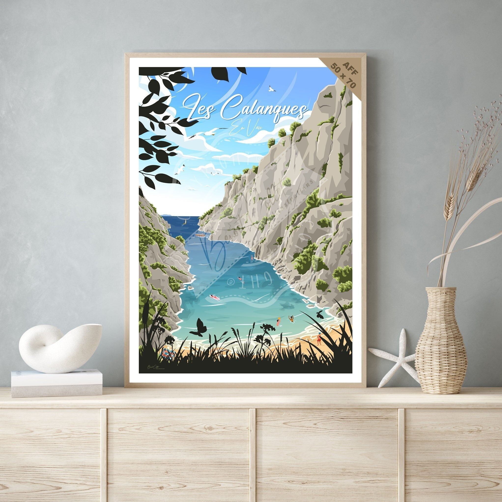 Le Calanques - En Vau (Poster)