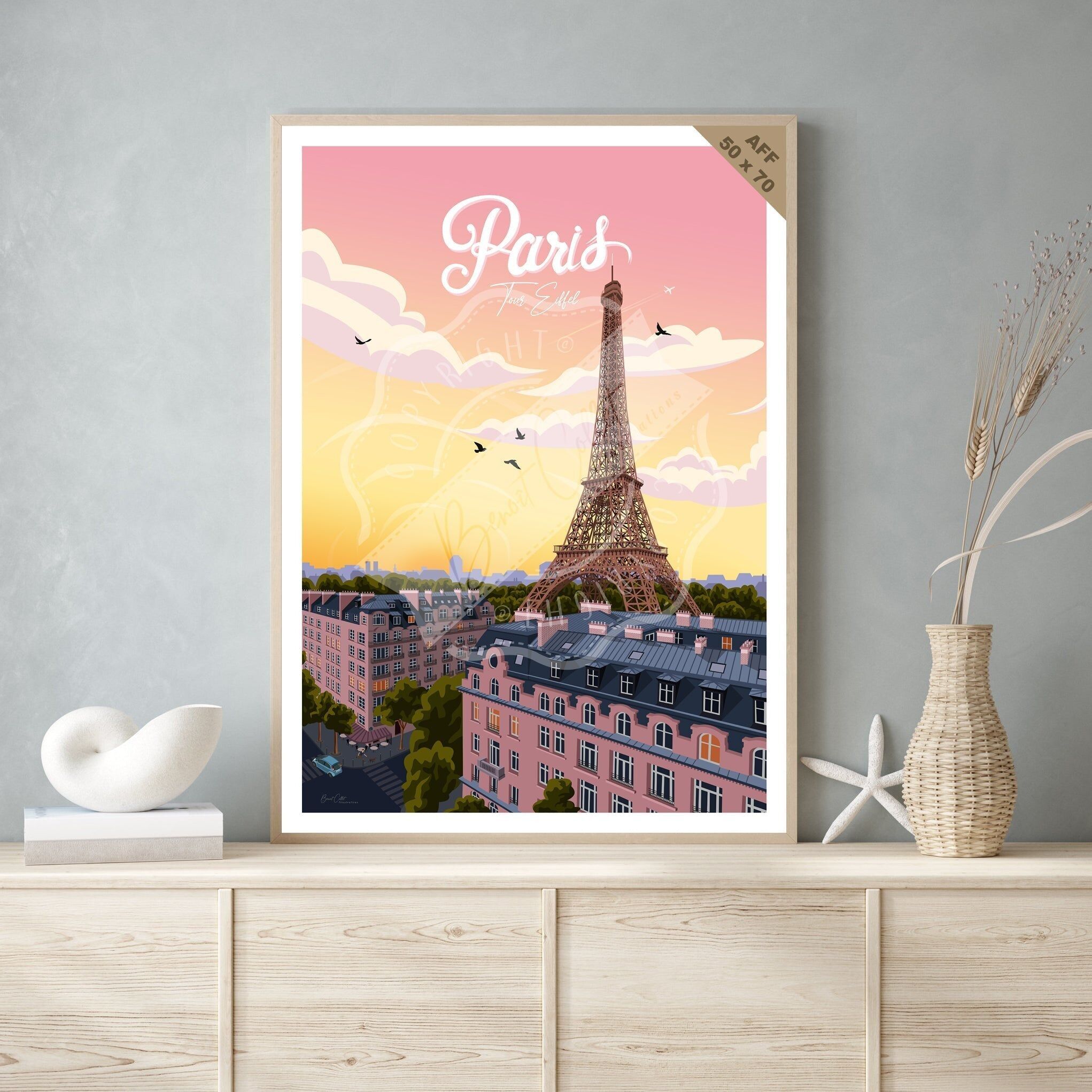 Parigi - Torre Eiffel (Poster)