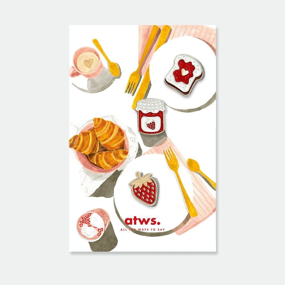 Jam Lover XL (Set of 3 pins) - Pins